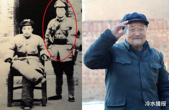 山西90岁老兵,证件丢了无法证明身份,指着博物馆墙上:这就是我