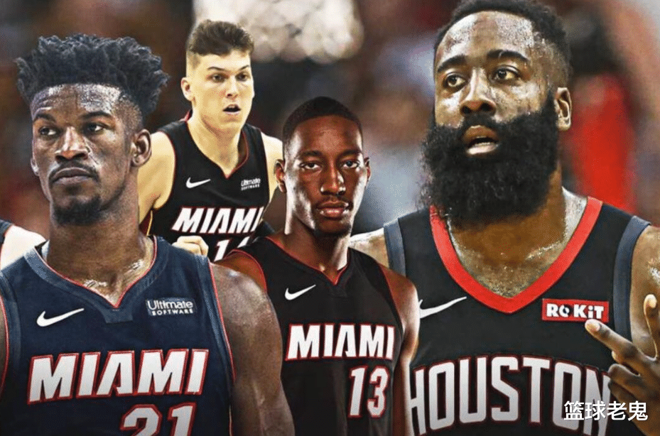 热火队|东部冠军4-0被横扫？莱利拒绝哈登惹毛巴特勒，糊涂3换1坑坏热火