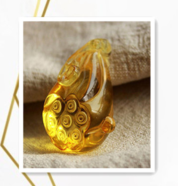 琥珀|开年的琥珀，最招财——金珀