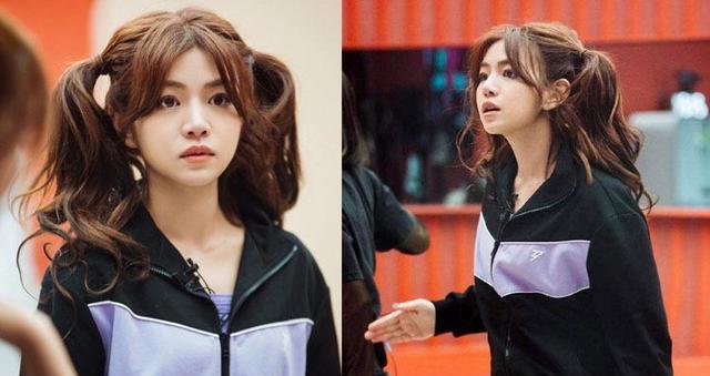 穿衣搭配|38岁陈妍希换甜妹路线，婴儿肥搭配双马尾，小包子脸又美又乖