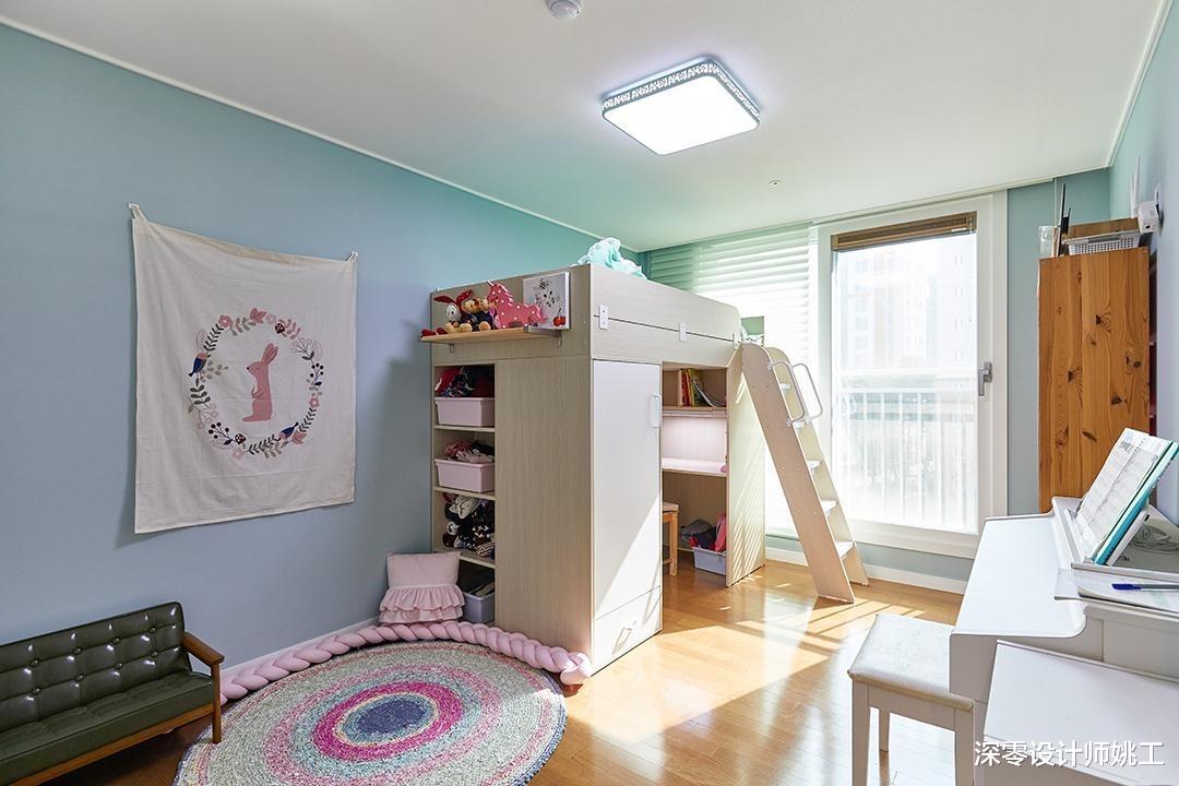 |论精致，国内的确比不过韩国，仅靠简单家具，就让家美观实用兼具