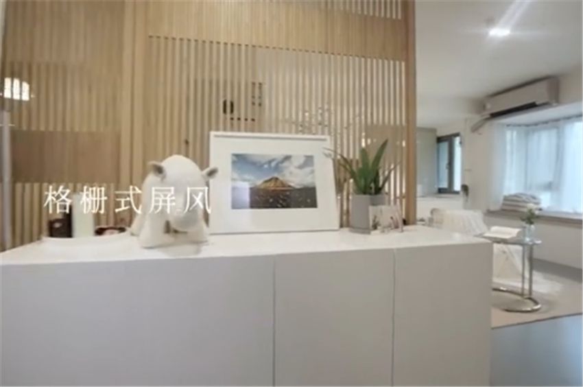 姑娘晒出极简小家：58㎡一室一厅，一人一猫居住倍感舒适