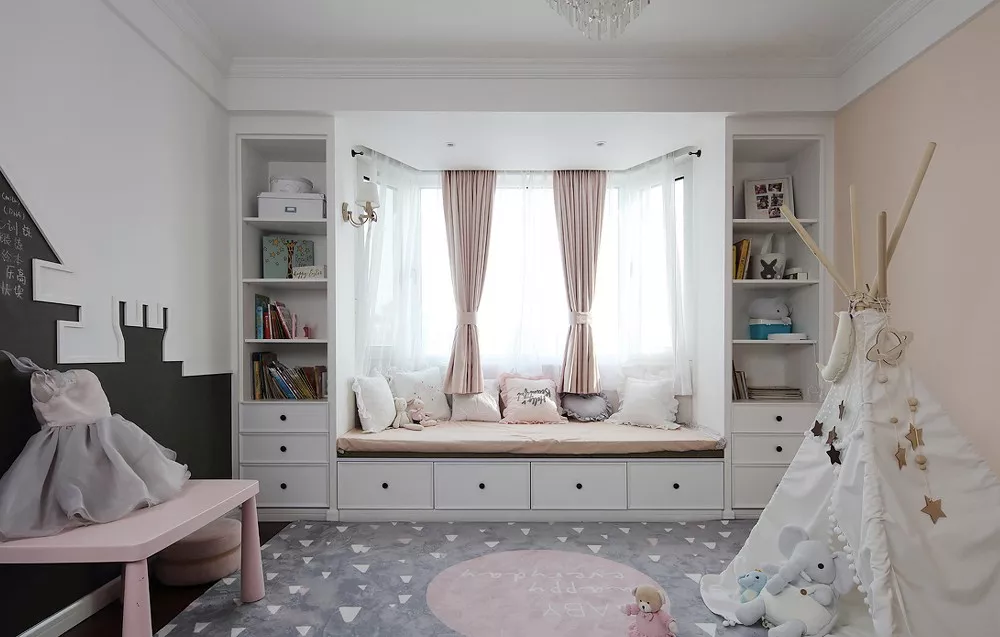 这样设计飘窗,瞬间变多功能区,很是实用