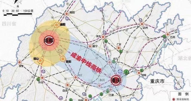 静静聊澸情|成渝双城再放大招「成渝中线」高铁，下一个京沪正在西部诞生！
