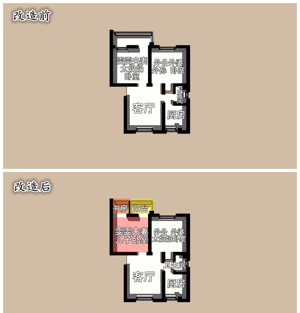 家居装修枣知道 再也不抱怨自家小了，广州一家6口蜗居47㎡，挤到只能常年打地铺