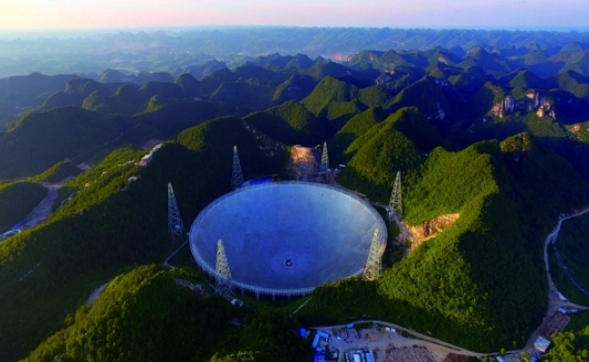 鹤鸵 投资超150亿，中国天眼地位不保？世界最大射电望远镜已经开建