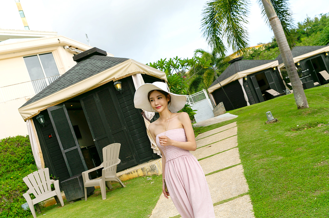 |巴黎炎日蜜桃清露抹胸