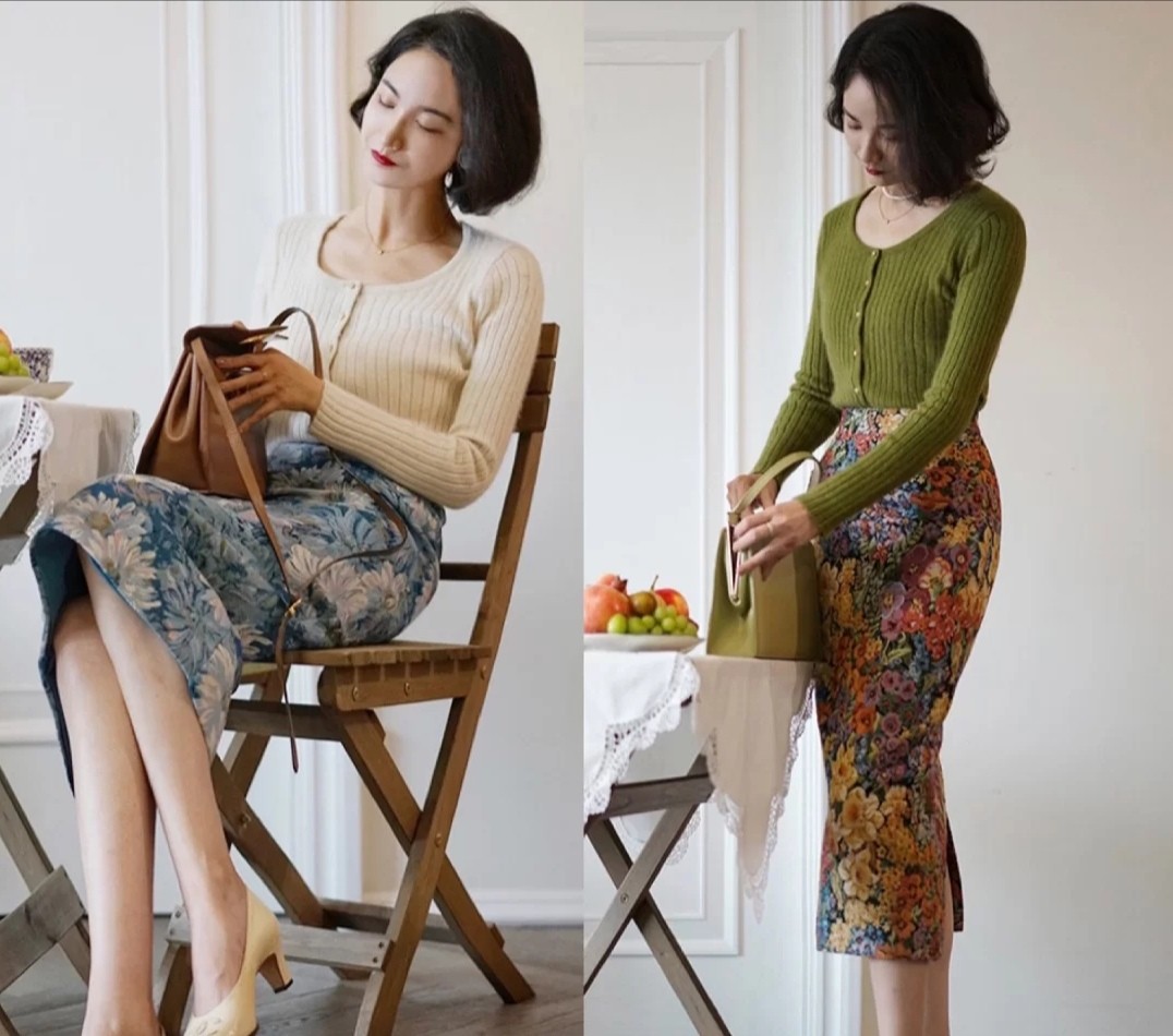 静静时尚达人 适合40岁女人的秋日穿搭！找到适合自己的look，温柔又高级