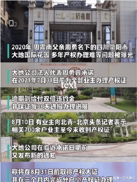 周震南|周震南泡沫承诺，周震南父亲楼盘业主再次无奈维权，承诺一拖再拖