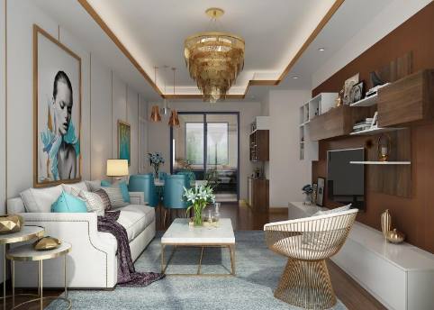 |别人家的客厅吊顶这样装，简约美观，关键还省钱，太聪明了