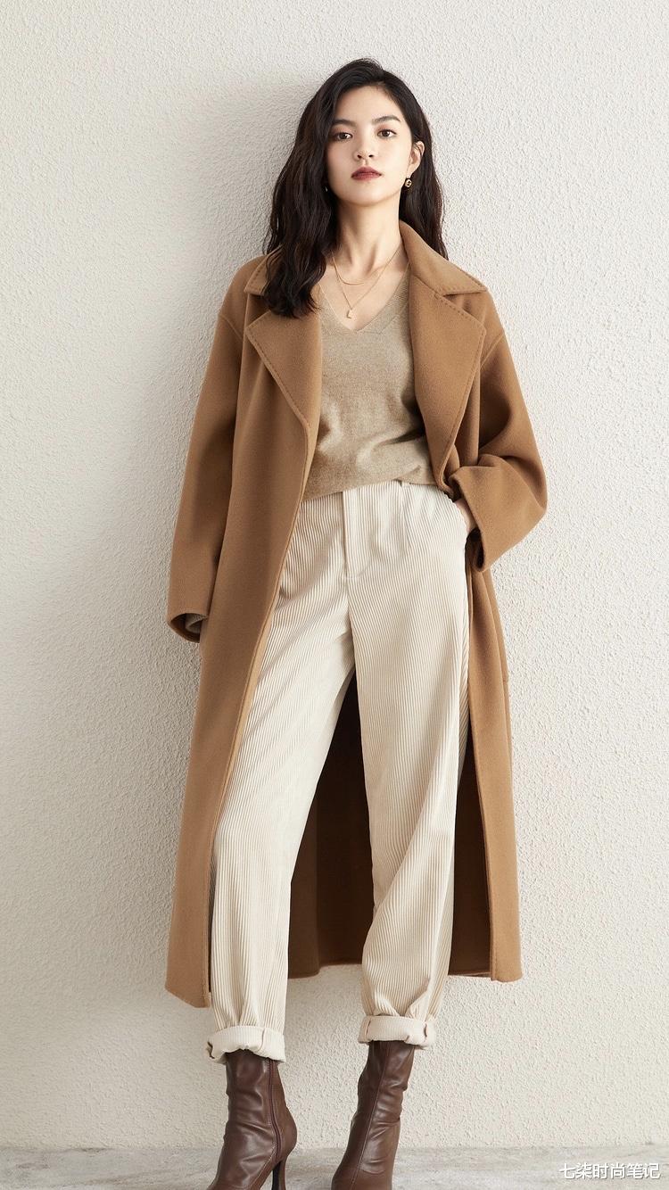 七柒时尚笔记 深秋气质通勤穿搭，简约、优雅、知性，正式感和时尚感并存