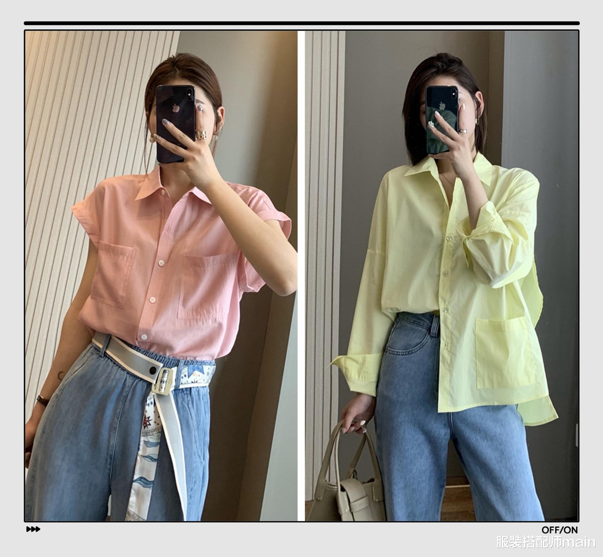 服装搭配师main|夏天穿牛仔裤太闷热?这里有3种“降温搭配”,清凉舒适还时髦