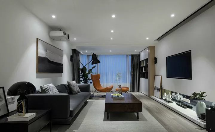 120㎡简约淡雅三居装修设计,真好看!