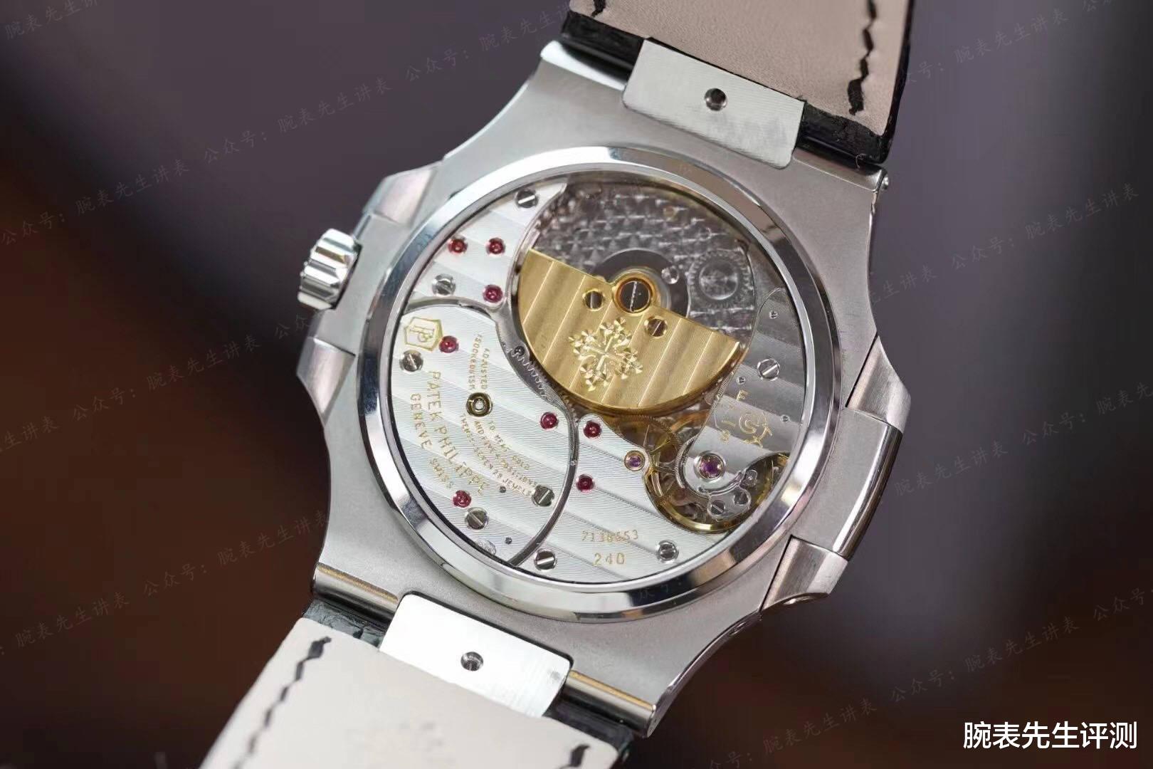 腕表先生评测 一只品位的表百达翡丽鹦鹉螺5712后镶钻升级5724