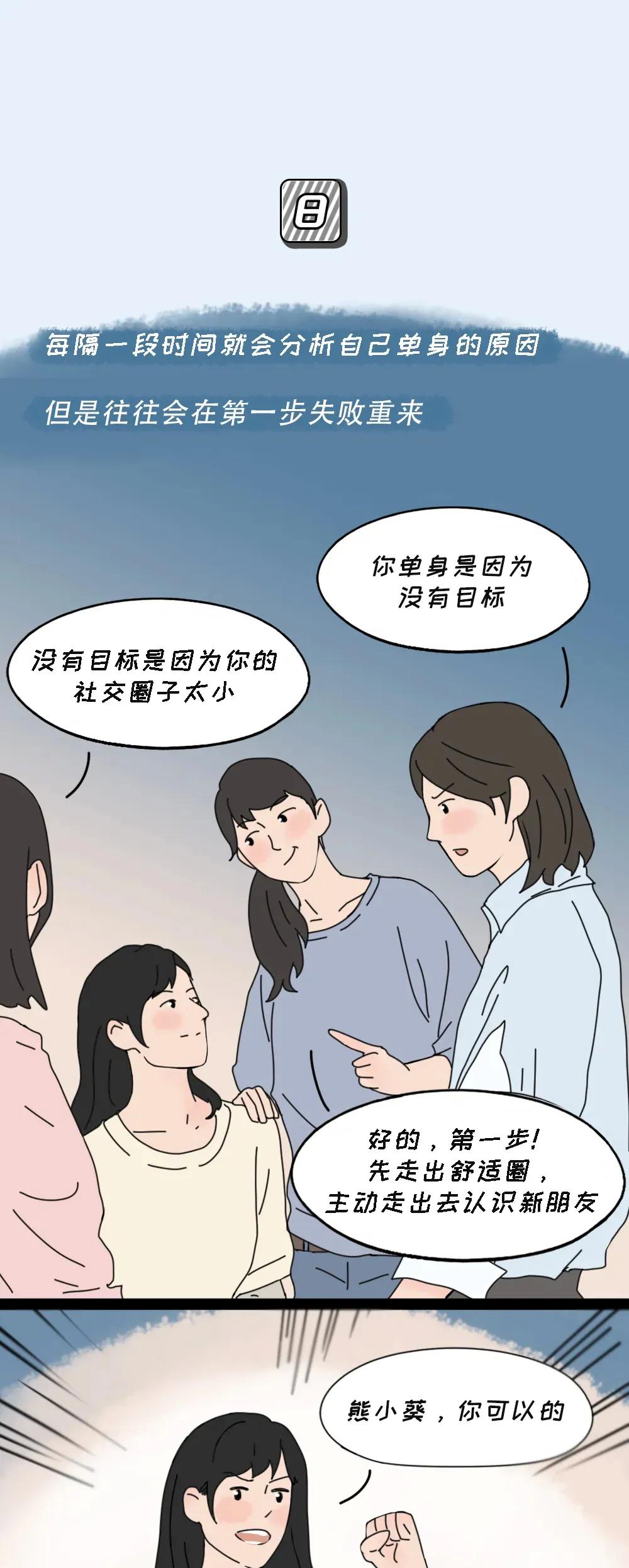|一个人单身很久，是不是很爽？（漫画）