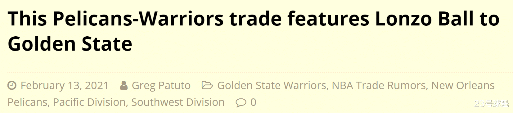 斯蒂芬·库里|2换3交易方案：勇士可甩卖寒冰射手换湖人榜眼，库里或迎两大帮手