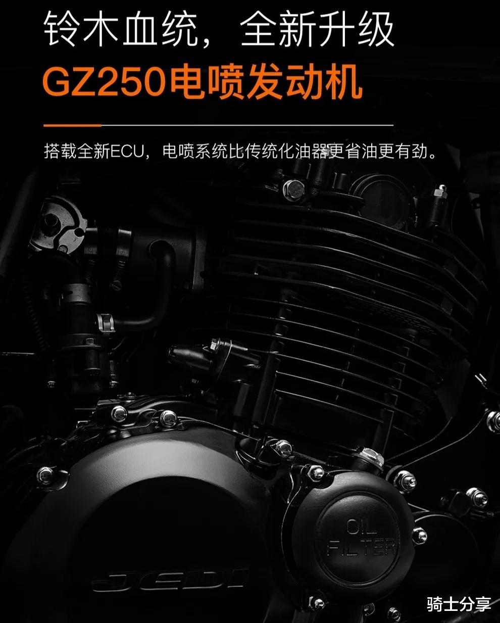 GZ250終於來瞭，裝配雙通道ABS，售價1.58萬-圖4