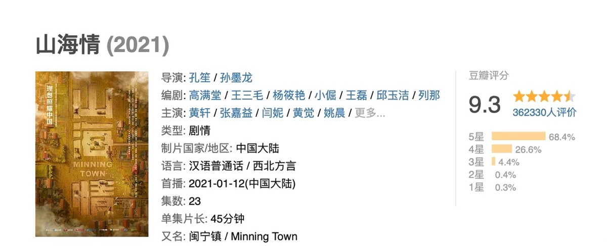 正午阳光|正午阳光放大招，山海情导演再出新作！男主是实力派，女二太惊艳