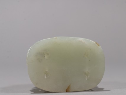 和田玉籽料|和田玉籽料一路连科炉顶