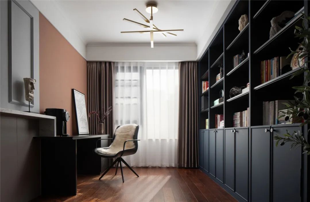 爱空间|巧借厨房面积，换上大书房，这个混搭小两房到处都是惊喜