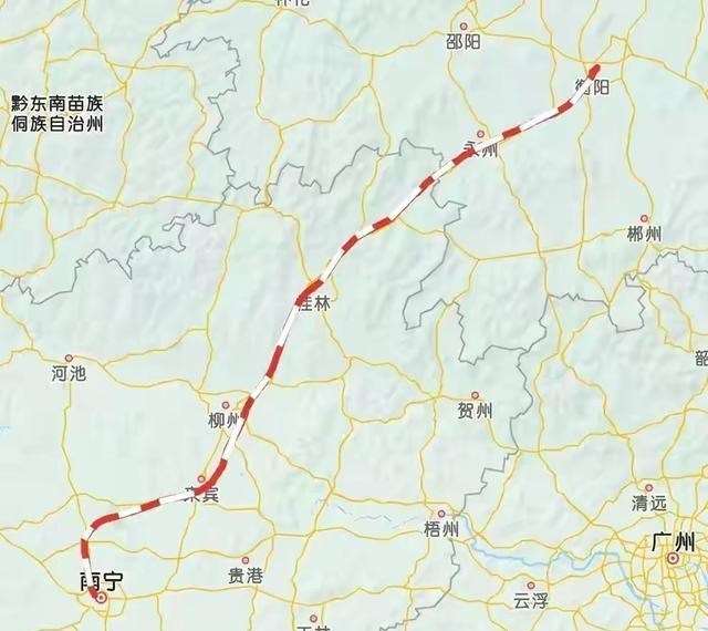 梅梅说事 广西4条对外高铁大通道，经过你们家么？包海、二湛、呼南、昆深