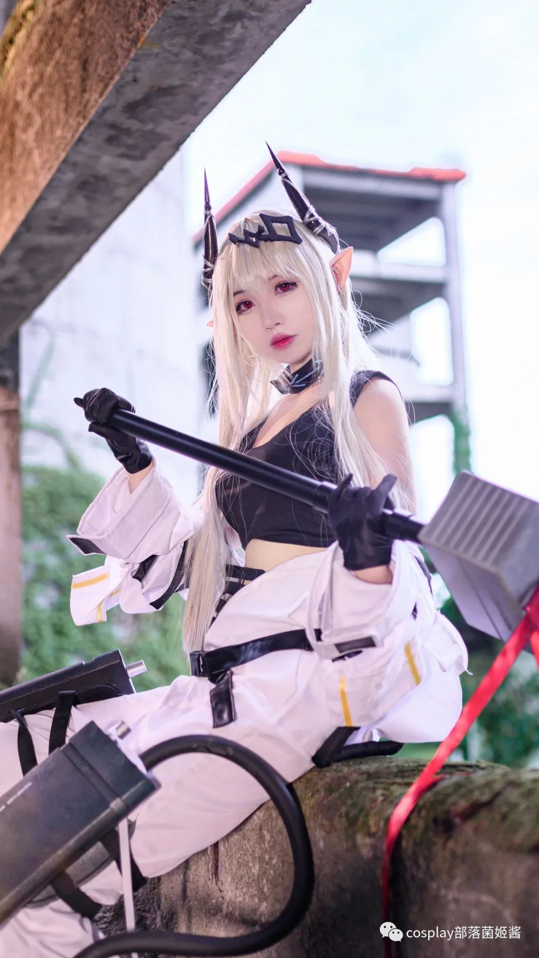 明日方舟|cos：明日方舟泥岩cos正片@雪糕