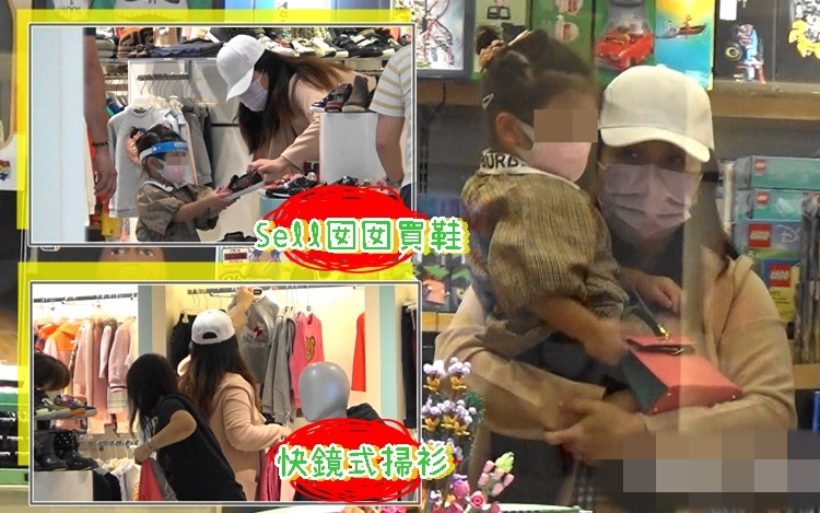 何超盈|何超盈产后两年胖若两人，出动五人团队带女儿逛街，尽显豪门排场