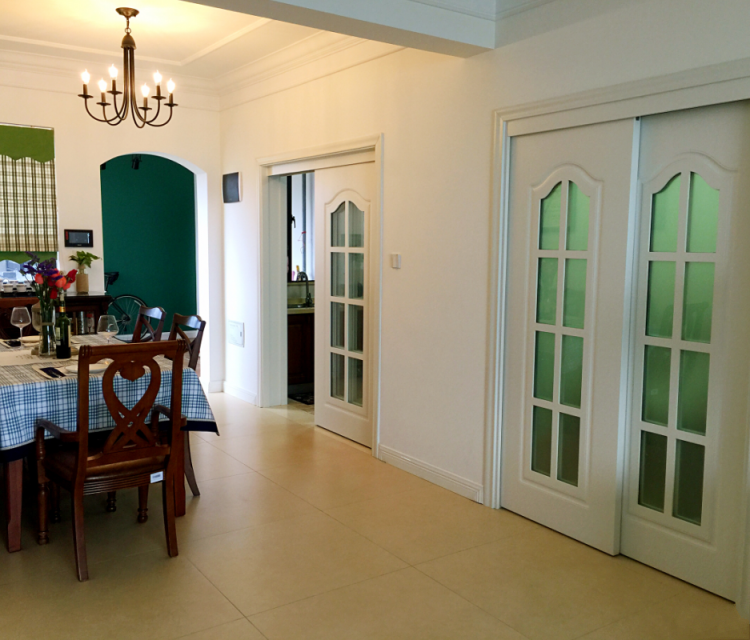 |135㎡美式新居,复古小清新、端庄有格调!给大家晒晒