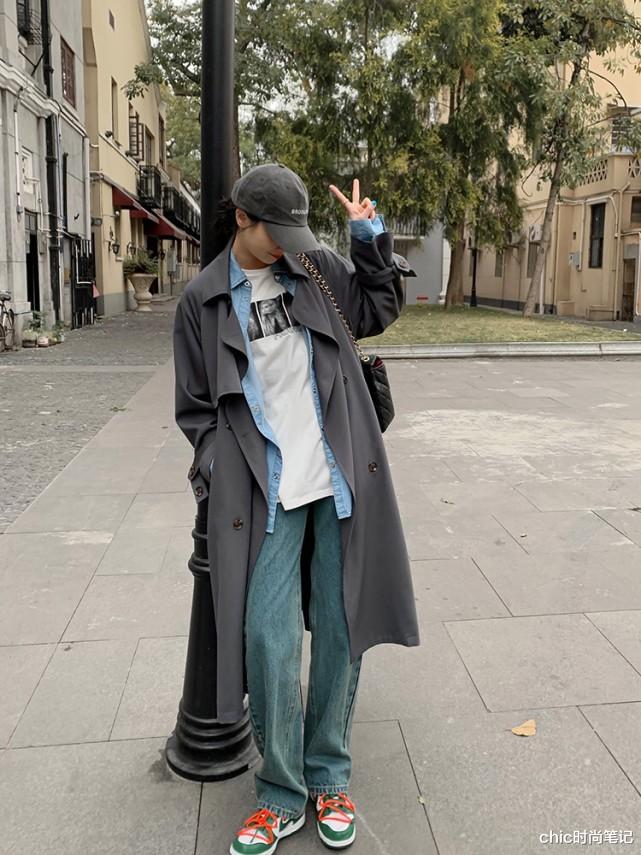 chic时尚笔记 牛仔外套叠叠乐，几十种叠穿花样，包你从深冬腊月穿到明年春天