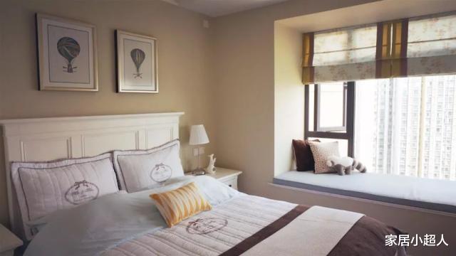 卧室有飘窗,窗帘可以这样装!美观又能保护室内隐私