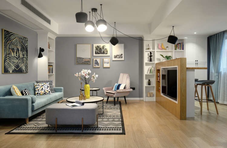 家居超人|清新简约的80平北欧小家，普通但不简陋，更适合时下的年轻人