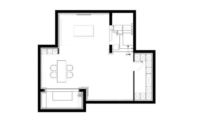 |400㎡现代，简约高级灰，加入红色的点缀，营造时尚高级的美