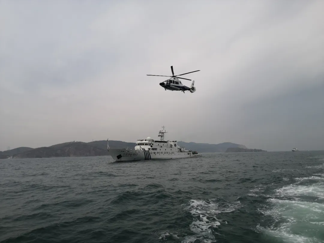 半岛晨报 大连首次！空中执法！