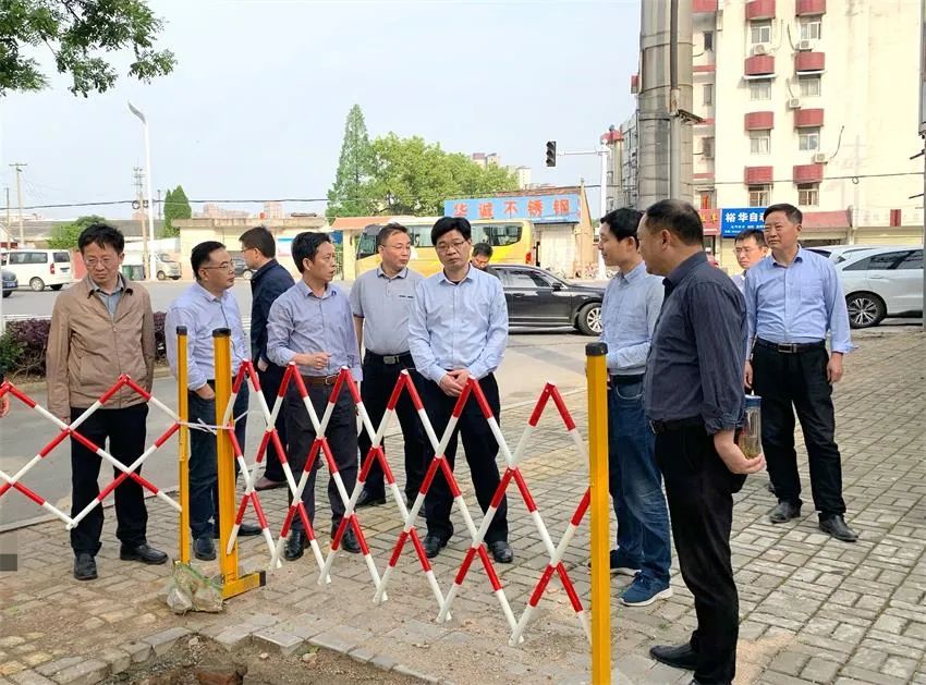 智慧桐城 徐雄督查調度部分重點工程建設工作