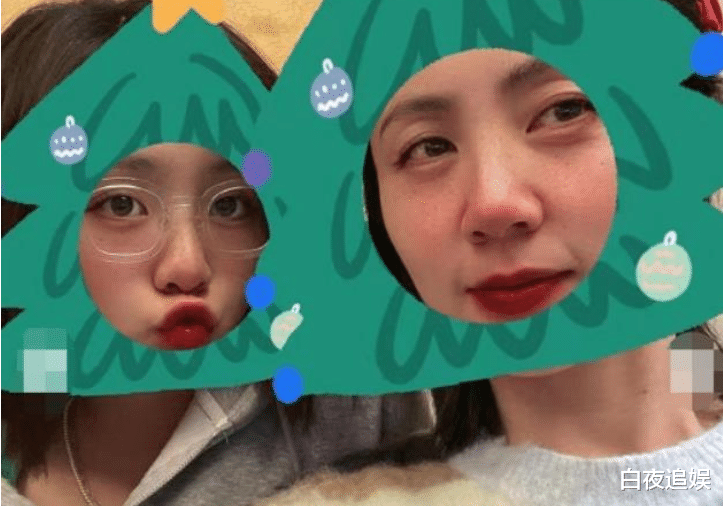 孙莉|孙莉圣诞节晒孩子，小女儿颜值不输黄多多，5岁儿子少见露正脸