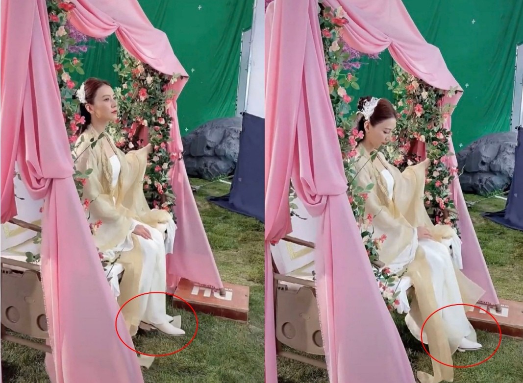 高圆圆|高圆圆再扮周芷若大变样认不出，咧嘴一笑太崩坏，被指撞脸周海媚