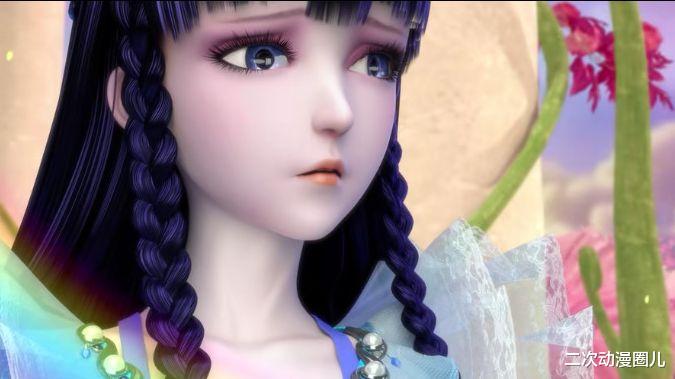 叶罗丽|叶罗丽：仙子散下头发时的模样，莫纱成小女孩，王默果然还是女神