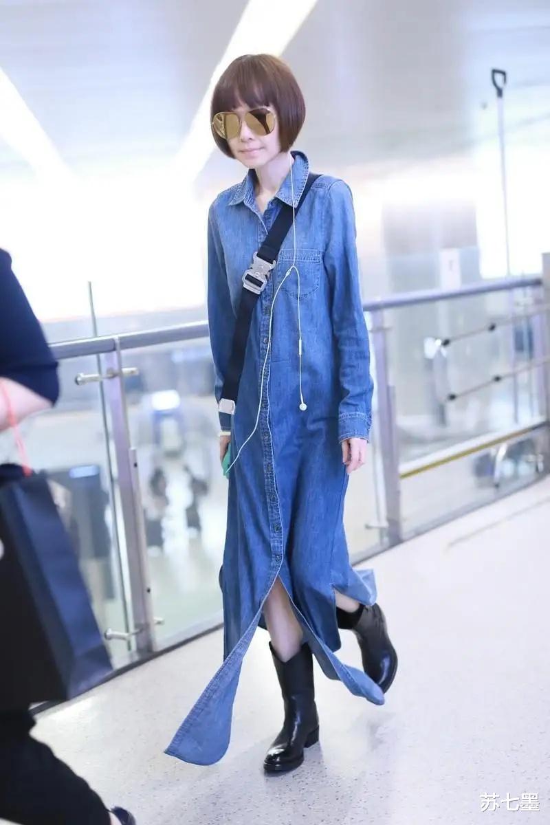 刘品言|51岁鲁豫换新发型，染棕色配齐刘海美出新高度，看着真减龄！