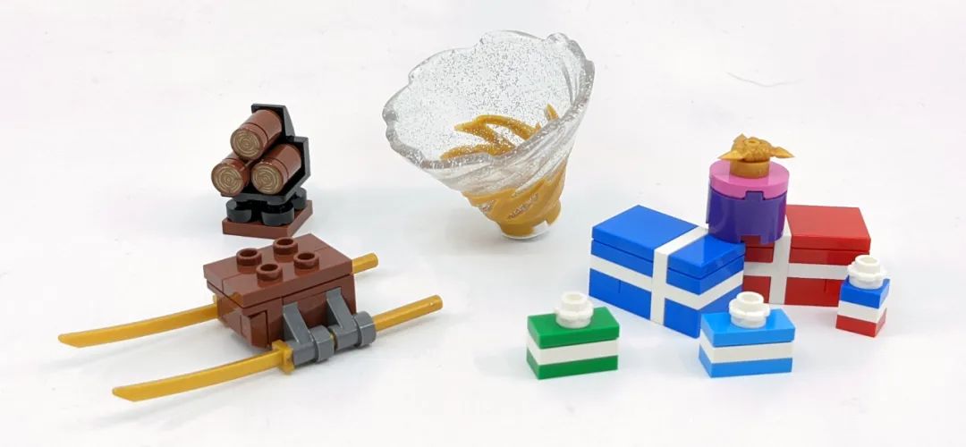 希特|乐高员工礼品套装4002021幻影忍者庆典神殿开箱图赏