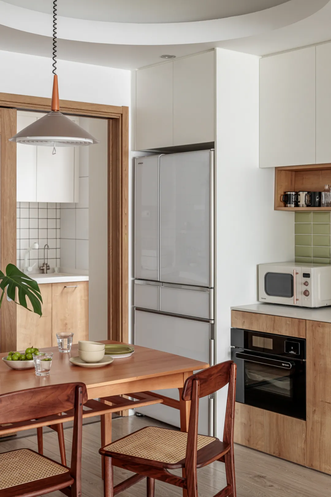 装修案例 | 140㎡二手房改造,弥漫宁静与沉稳之美