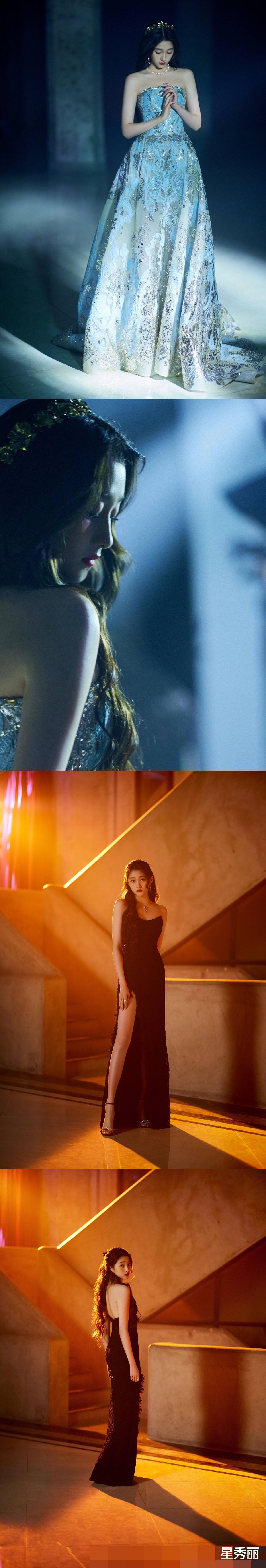 |女星造型内卷已经到这种程度了吗？随时准备两套服装还会配合主题