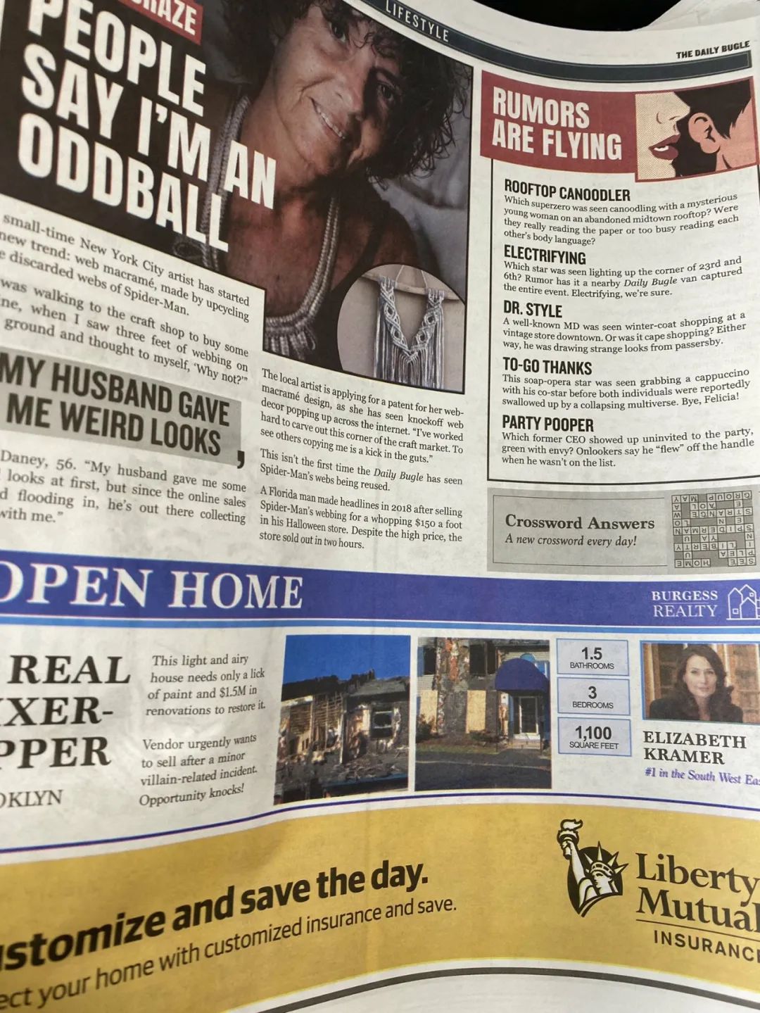 周杰伦|蜘蛛侠《号角日报》报亭出现在现实中，也太强了吧