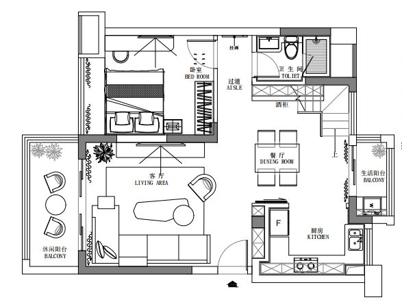 |至亲之人 三代同堂 ——悦澜山二层复式家居设计案例| 160平方现代风格