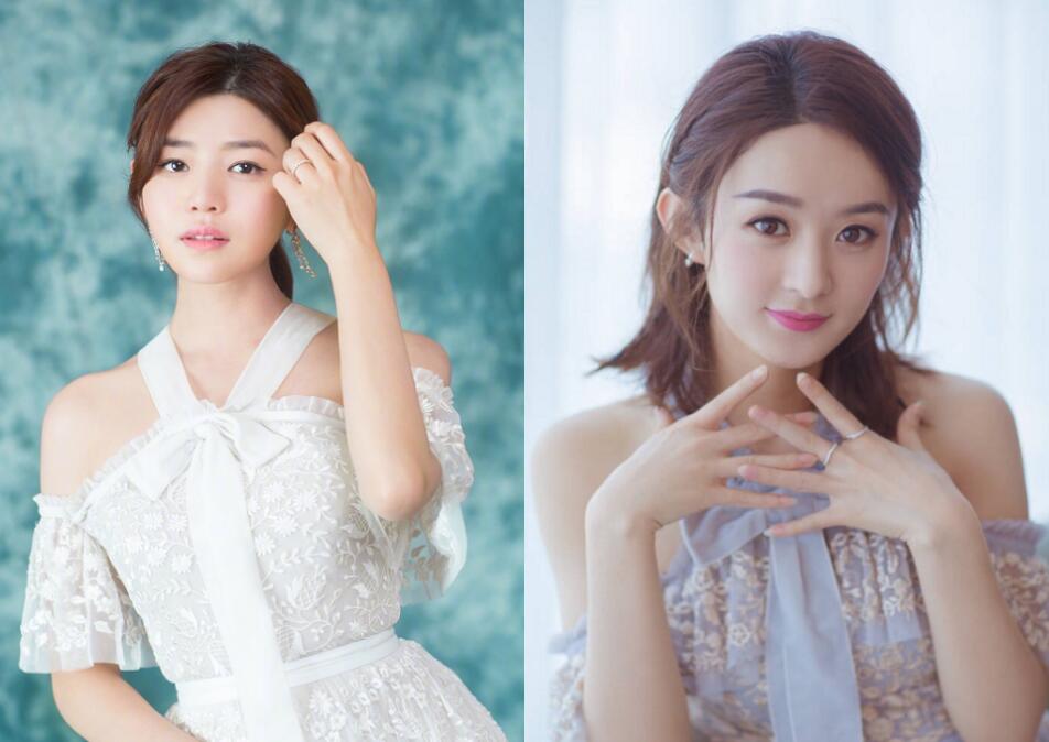 陈妍希|同是陈晓爱过的女人，陈妍希撞衫赵丽颖，网友：颜值身材输个精光