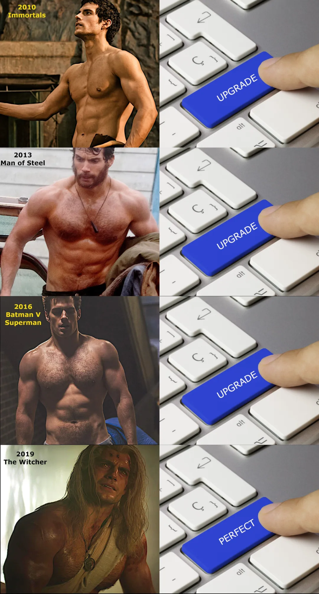 猎魔人|从胖小子逆袭成肌肉猛男,37岁的他凭新剧爆红外网:太美貌了!