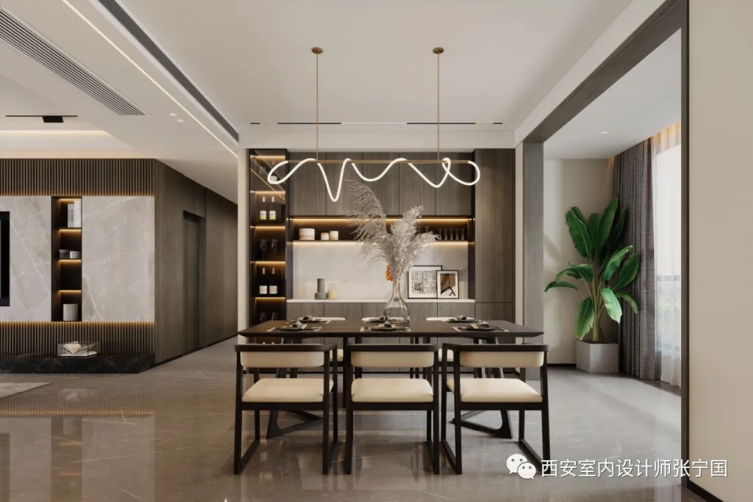 榻榻米|设计师张宁国：碧桂园改造的断舍离，精装215㎡设计