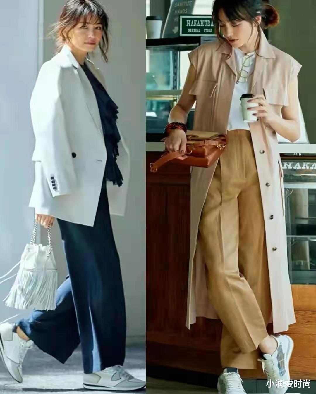 小润爱时尚 今秋放弃短靴和乐福鞋,用运动鞋搭秋装,6种风格好看保暖不挑人