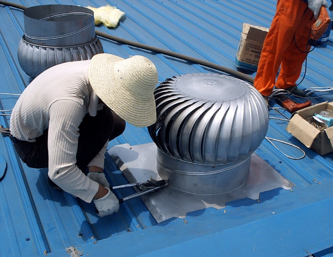 时尚装修设计大全 为什么小区楼顶都有“圆帽”装置?不用电全天转不停,用处太大了