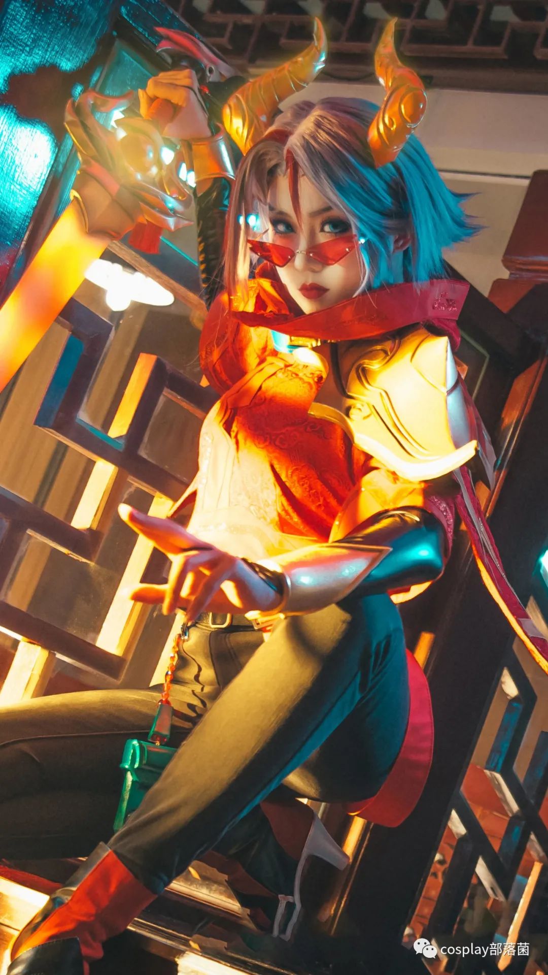 |cos：英雄联盟菲奥娜cos正片@小龙虾
