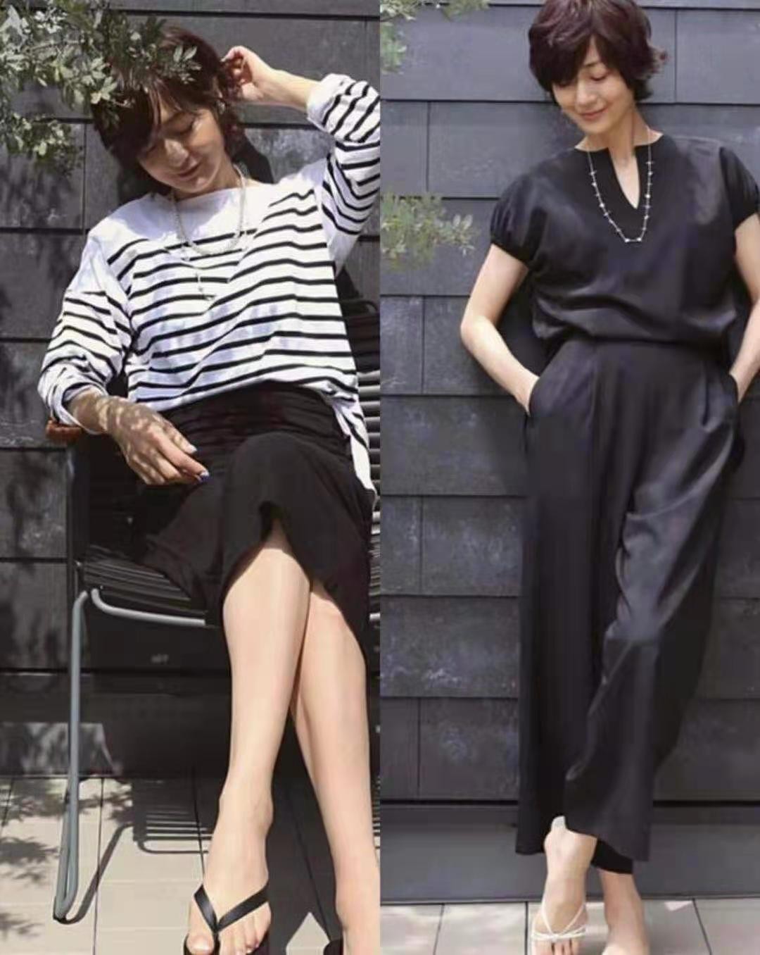 静静时尚达人|这才是适合40岁女性的穿搭,兼顾着优雅和简约,营造出高级感